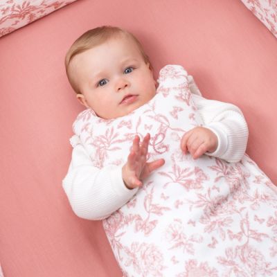 Gigoteuse mi-saison / 4 saisons Toile de Jouy rose TOG 2 (3-9 mois) (Tartine et Chocolat) - Image 3