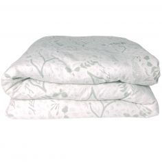 Housse de couette en coton bio Yukari Tilleul (75 x 120 cm) - Kadolis