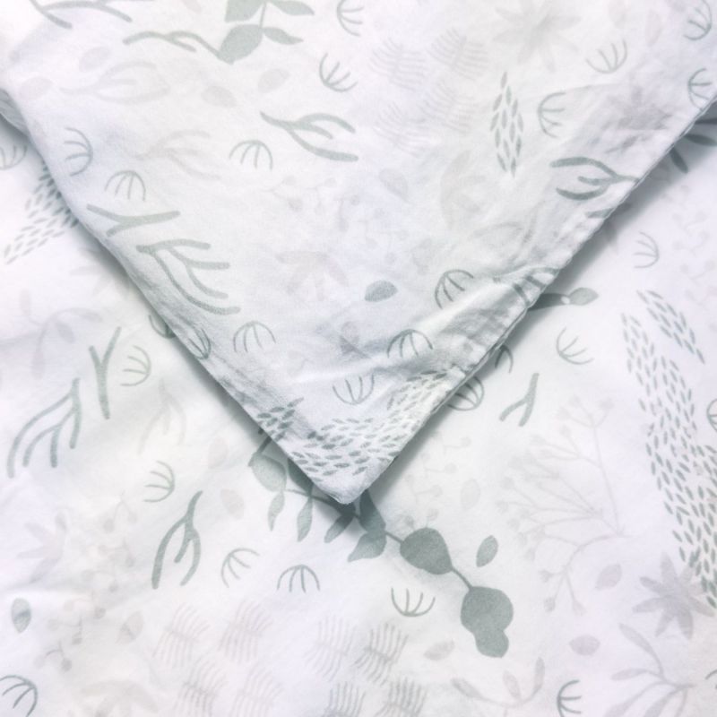 Housse de couette en coton bio Yukari Tilleul (75 x 120 cm) Kadolis Produit 3