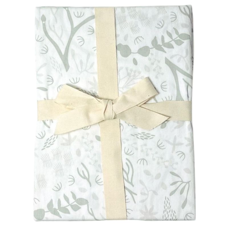 Housse de couette en coton bio Yukari Tilleul (75 x 120 cm) Kadolis Produit 4