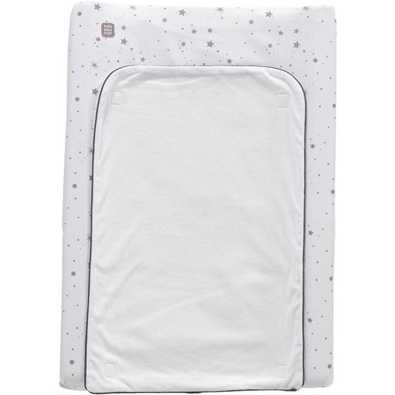 Matelas à langer avec housse Martin et ses copains (70 x 50 cm) Trois Kilos Sept