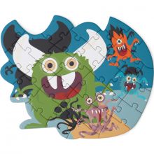 Puzzle Monstres (33 pièces)  par Scratch