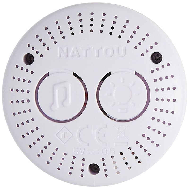 Peluche veilleuse Sleepy Lapin Brun Clair Nattou Produit 4