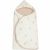 Variation Ecru, nude du produit Couverture nomade hiver baby nest wabi-sabi Nude haiku birds natural de la marque Nobodinoz
