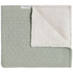 Couverture Teddy Mood Laurel Green (70 x 95 cm) - Baby's Only