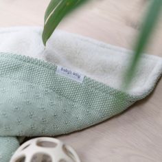 Couverture Teddy Mood Laurel Green (70 x 95 cm)