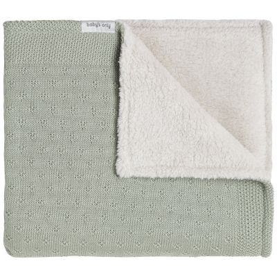 Couverture Teddy Mood Laurel Green (70 x 95 cm)  par Baby's Only