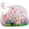 Puzzle à forme les fleurs de Mrs. Rabbit (12 pièces) Trixie Produit 1