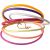 Variation Multicolore du produit Bracelet semainier Lovely Spring goldfilled jaune de la marque Padam Padam