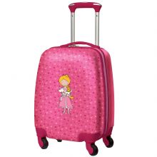 Valise trolley Pinky Queeny rose  par Sigikid