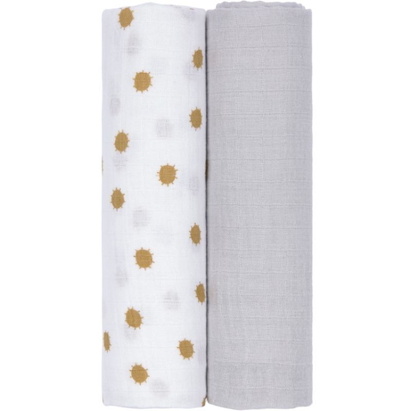 Lot de 2 maxi langes Adventure libellule (120 x 120 cm) Lässig