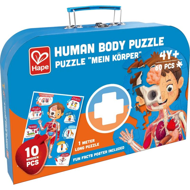 Puzzle corps humain (60 pièces) - Reconditionné Hape Produit 1