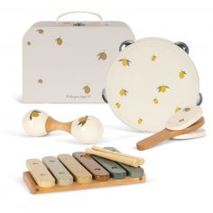 Coffret instruments de musique Citron - Konges Slojd