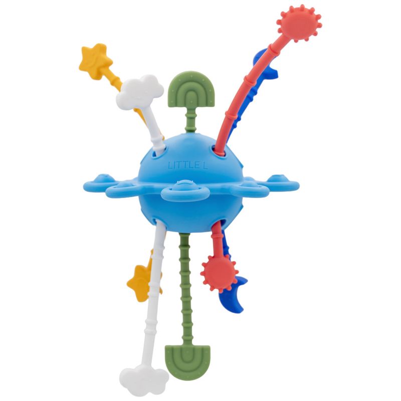 Jouet d'éveil et de dentition en silicone Planète Little L Produit 3