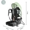 Porte bébé de randonnée Moov & Hike Vert Sauge - Reconditionné Babymoov Produit 9