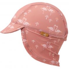 Casquette anti-UV protège nuque Flamingo (1-2 ans) - Fresk