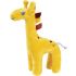 Hochet peluche girafe (23 cm) - Trois Kilos Sept