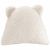 Variation Blanc du produit Coussin ours Cream White molletonné de la marque Wigiwama