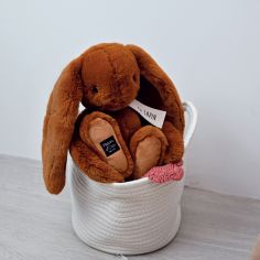 Peluche Le Lapin cappuccino (32 cm)
