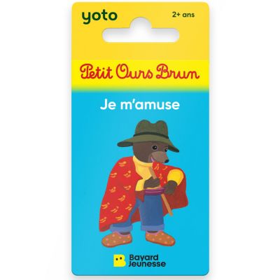 Carte Petit Ours Brun Je m'amuse