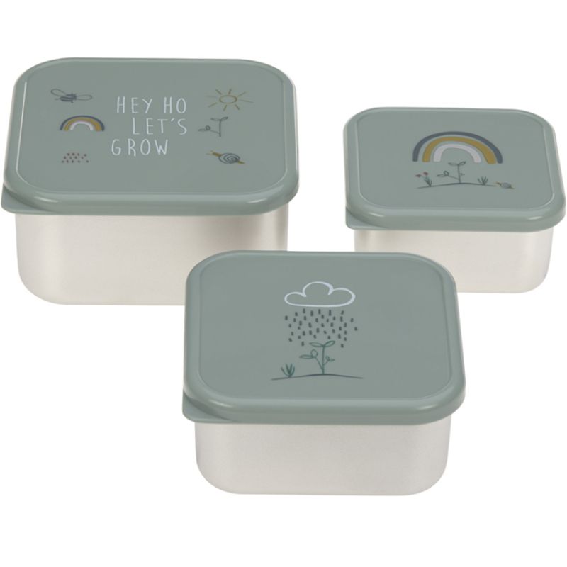 Lot de 3 boîtes à goûter Garden Explorer Lässig Produit 1 grande taille