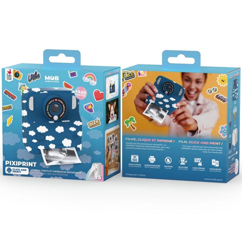 Appareil photo PixiPrint Cloud MOB Packaging 9