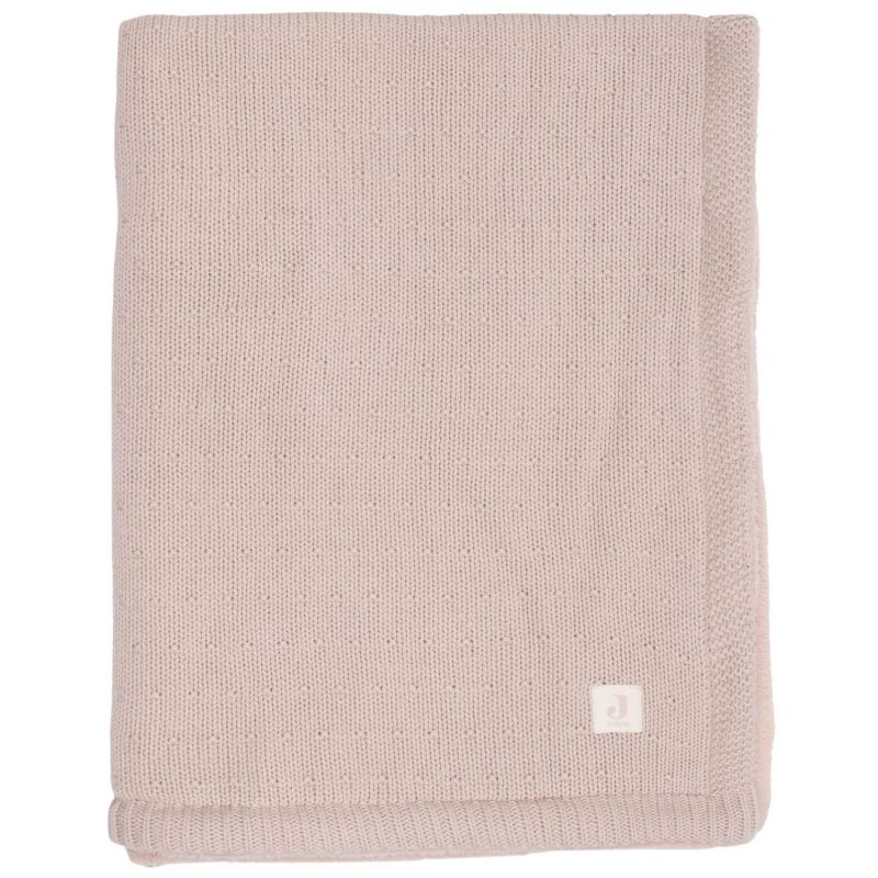 Couverture Sprinkle Knit Silk Rose-Fluffy (100 x 150 cm) Jollein Produit 3