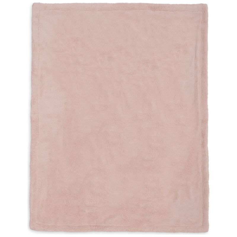 Couverture Sprinkle Knit Silk Rose-Fluffy (100 x 150 cm) Jollein Produit 4