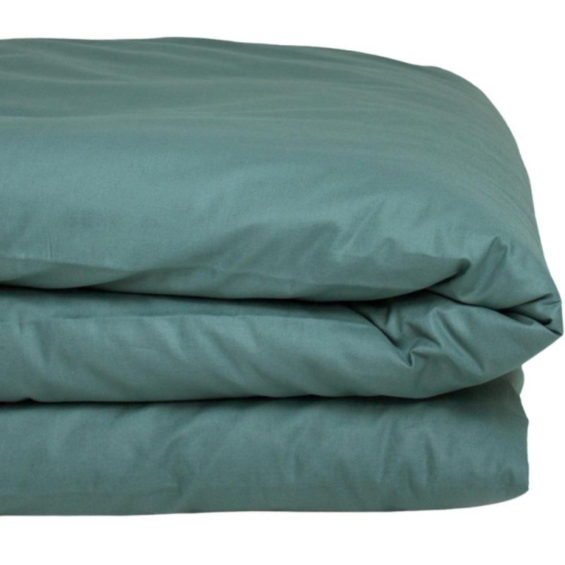 Housse de couette bébé en coton bio Eucalyptus (100 x 140 cm) Kadolis