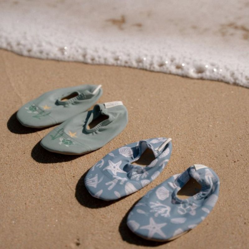Chaussures d'eau Seashells Surf Blue (pointure 21-22) Little Dutch Ambiance 4