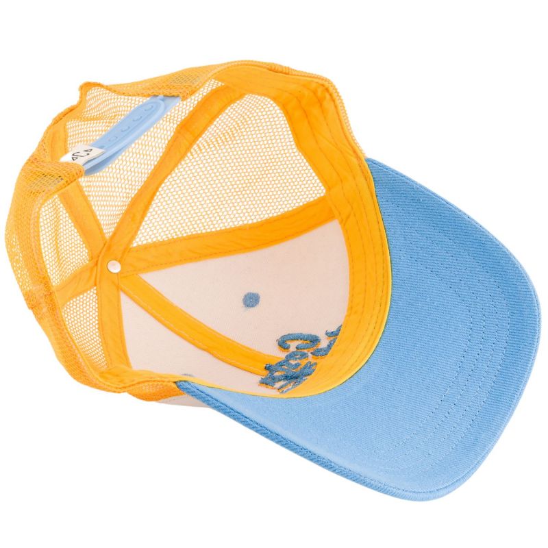 Casquette enfant trucker Costa del Fun bleu et jaune (7-12 ans) Chamaye Produit 6