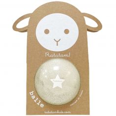 Ballon paillettes Argent (10 cm) - Ratatam