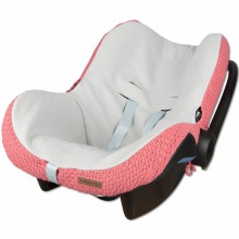 Housse pour siège-auto groupe 0+ Robust Maille rose framboise  par Baby's Only