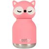 Mini gourde isotherme Bestie Renard rose (200 ml) Asobu Produit 1