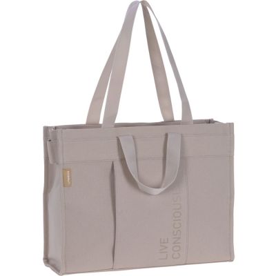 Sac à langer Tote Up taupe Green Label
