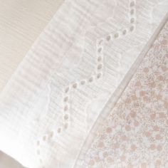 Drap de berceau Flower tuscany (80 x 100 cm)