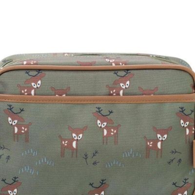 Trousse de toilette Faon olive