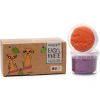 Coffret Suri 2 pots orange + violet pâte à modeler naturelle et vegan - Neogrün