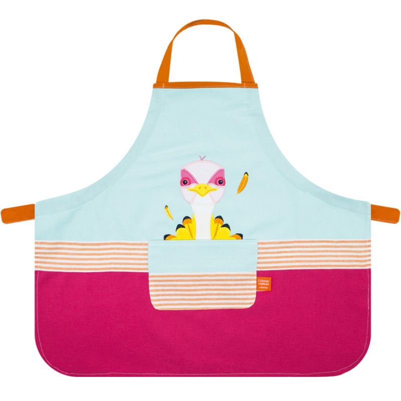 Tablier enfant autruche L'oiseau bateau