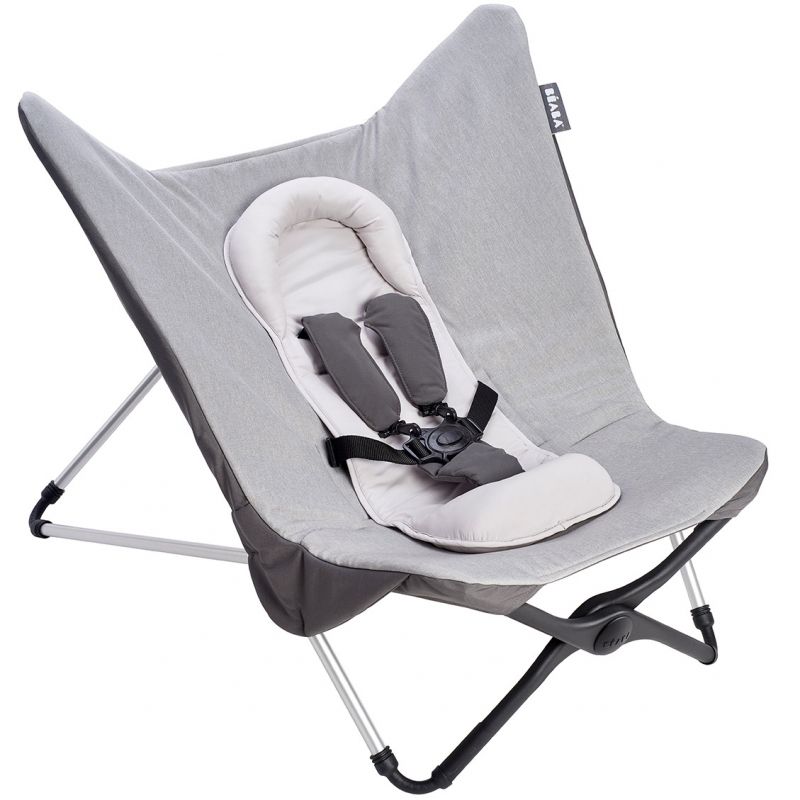Transat compact évolutif II pliable gris Béaba