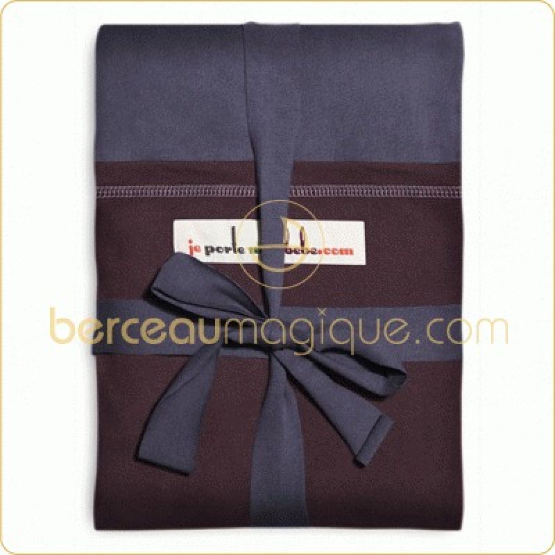 Echarpe de portage violet poche prune (LONGUE) Love Radius