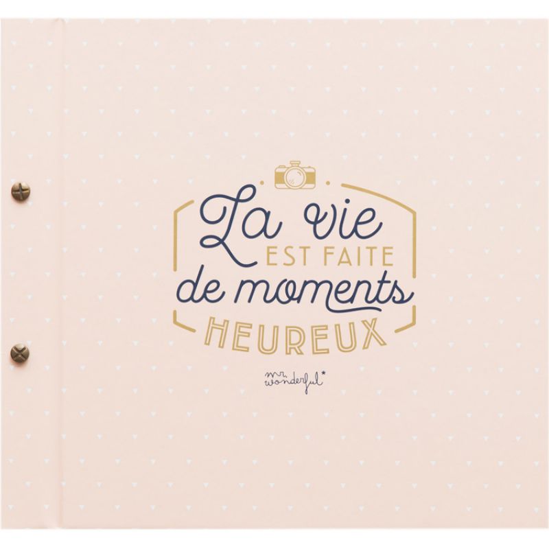 Album photo La vie est faite de moments heureux Mr. Wonderful