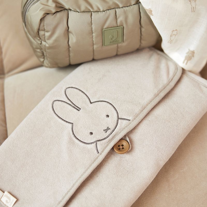 Tapis à langer nomade Miffy Nougat Jollein Ambiance 2