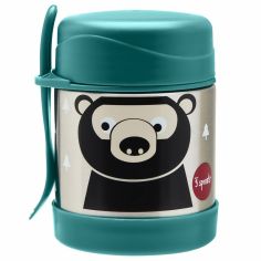 Thermos alimentaire avec fourchette Ours (350 ml)