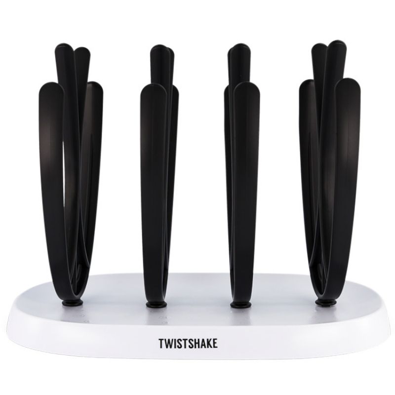 Egoutte-biberon noir et blanc Twistshake