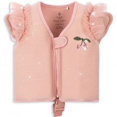 Gilet de natation Piper rose poudré (1-2 ans) - Konges Slojd