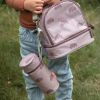 Porte gourde isotherme enfant Ozzo rose  par Done by Deer
