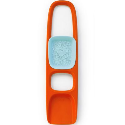 Pelle avec tamis Scoppi orange et bleu clair Quut