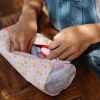 Trousse scolaire ronde Retro Flowers Hello Hossy Ambiance 7