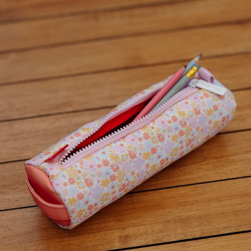 Trousse simple compartiment Retro Flowers Hello Hossy Ambiance 6